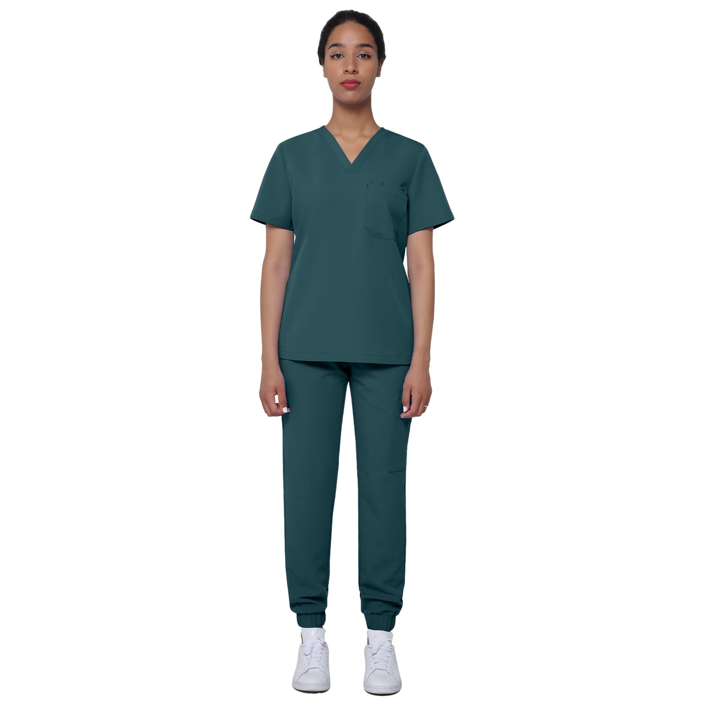 TRS75196 Value Functional Multi-Pocket Nurse Uniform Set