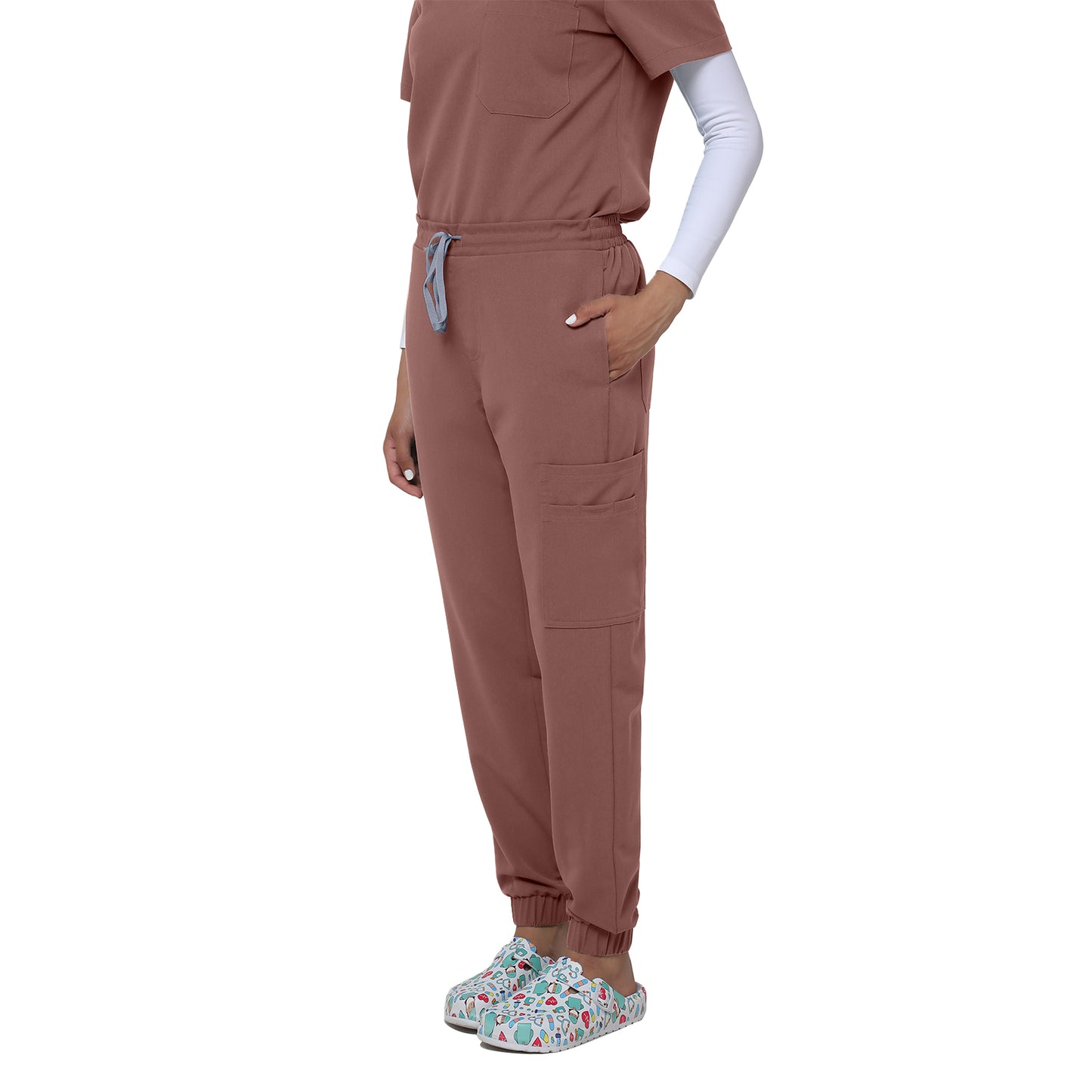 TRS70264 Value Functional Multi-Pocket Scrubs Set