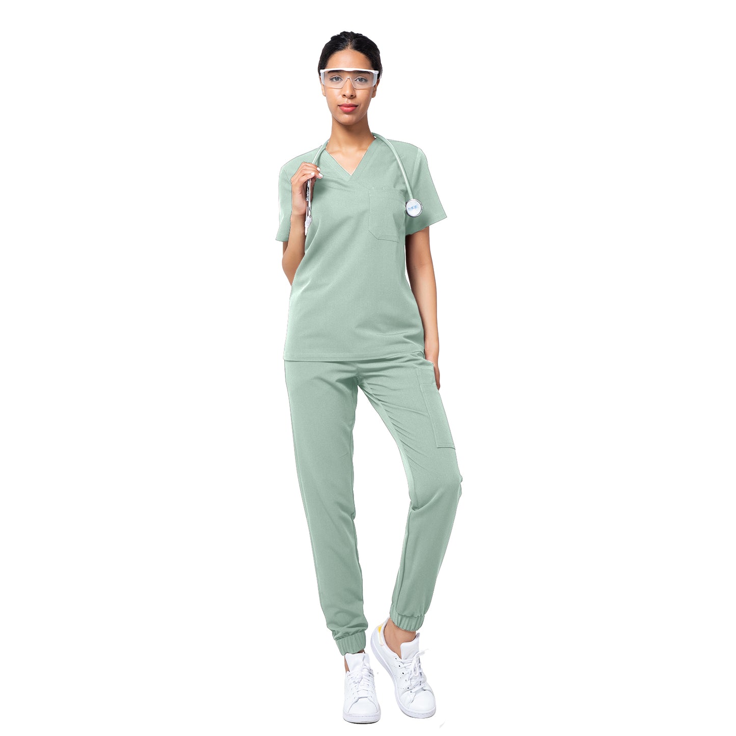 TRS78184 Value Functional Multi-Pocket Nurse Uniform Set