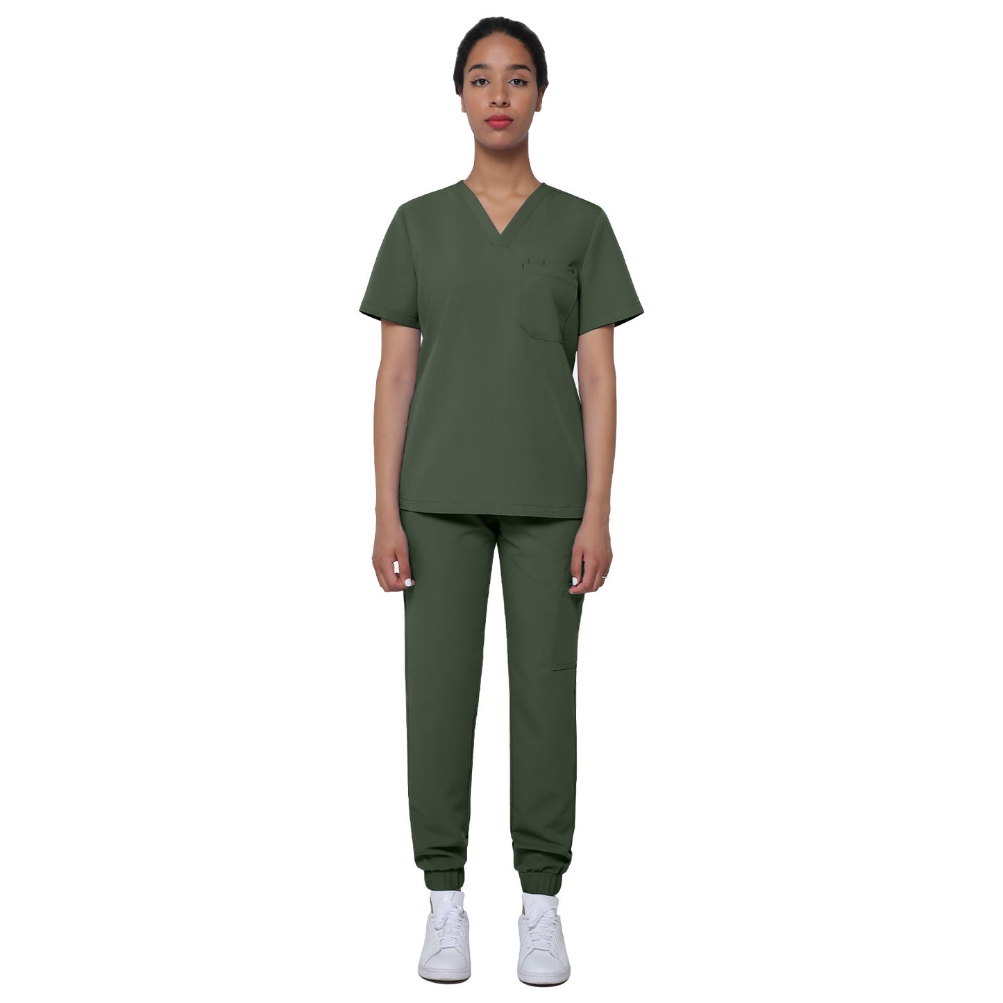 TRS78184 Value Functional Multi-Pocket Nurse Uniform Set