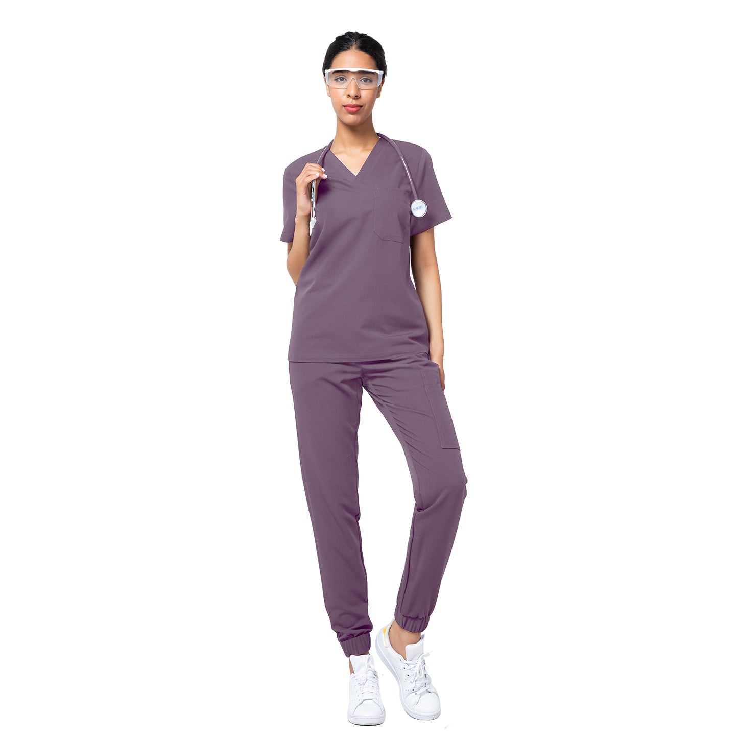 TRS75196 Value Functional Multi-Pocket Nurse Uniform Set