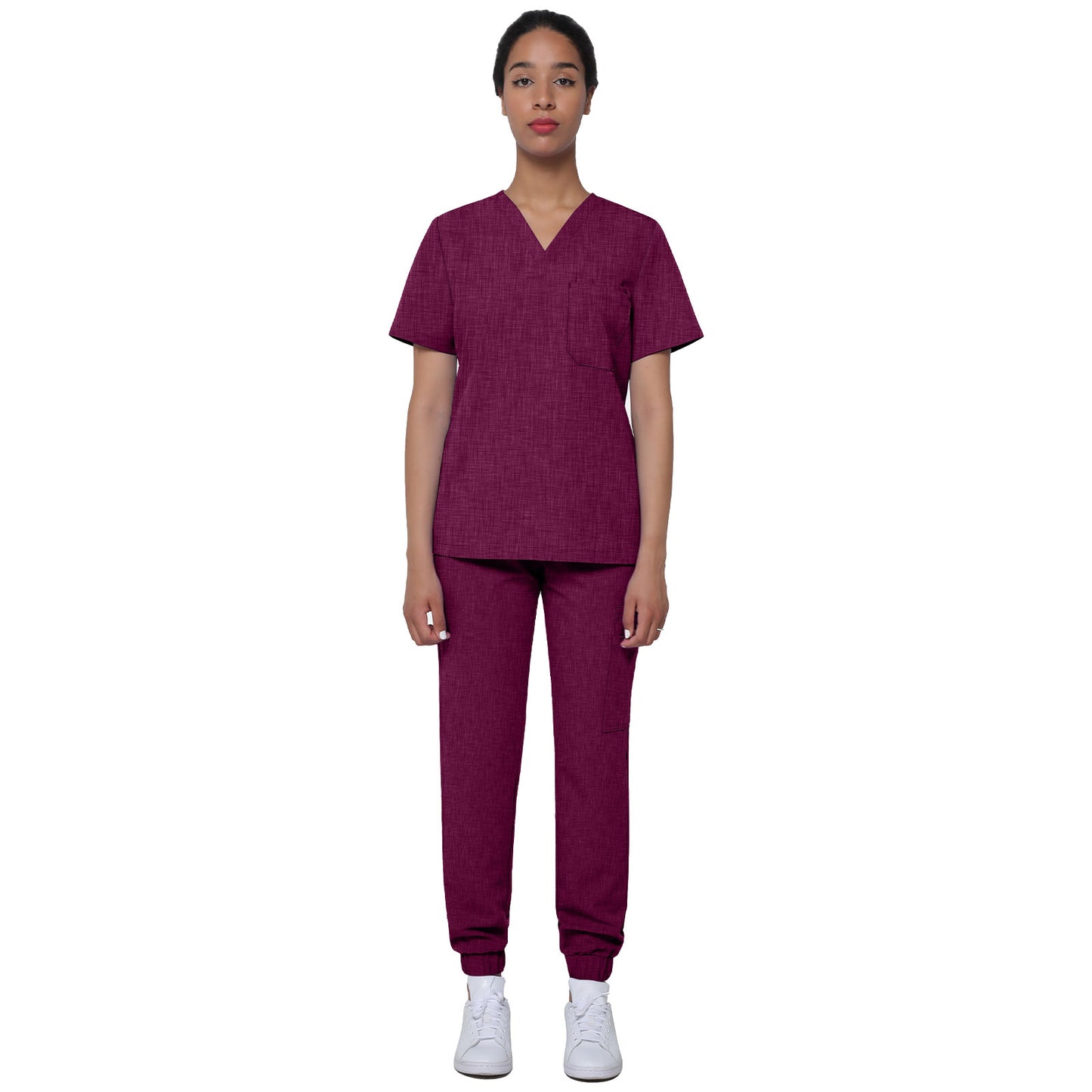 TS955 Antimicrobial  Value Functional Multi-Pocket Nurse Uniform Set