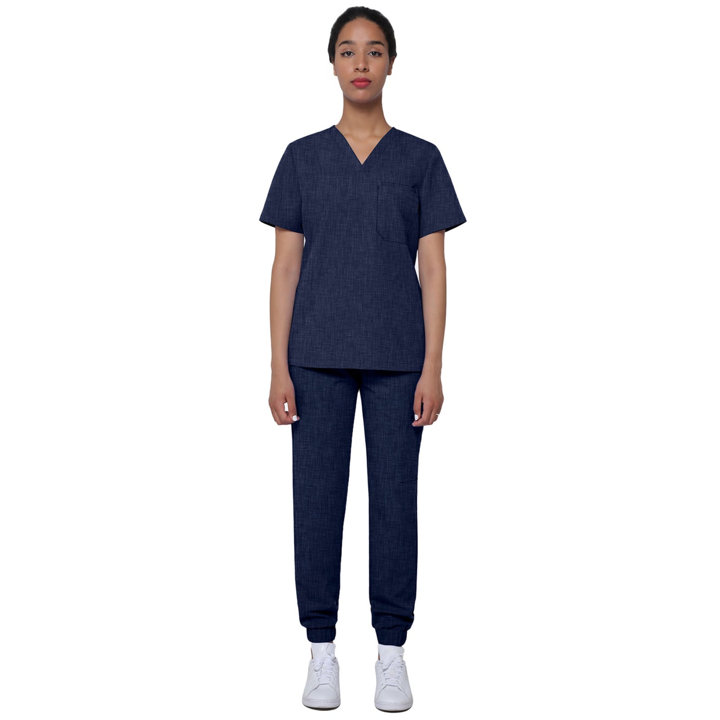 TS955 Antimicrobial  Value Functional Multi-Pocket Nurse Uniform Set